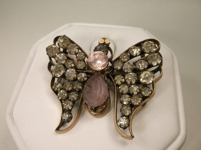 Antique Steampunk Butterfly Brooch Early 1900s (1 of 2)