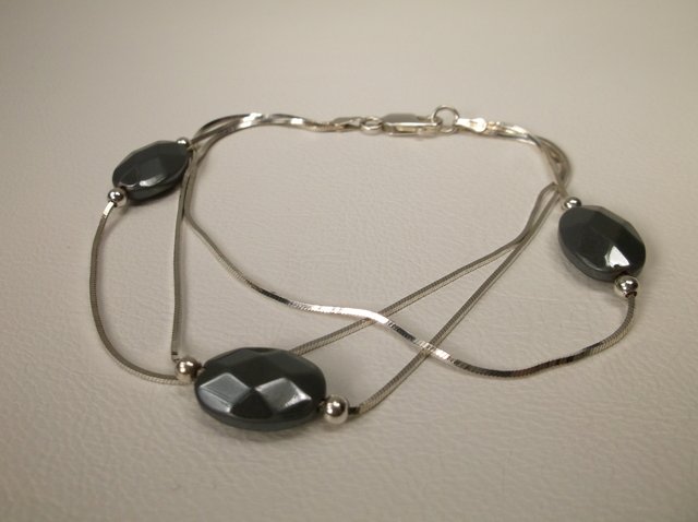 Beautiful Sterling Silver Multi Chain Bracelet (1 of 1)