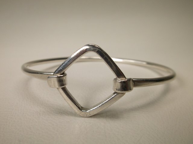 Beaut Heavy Sterling Taxco Bracelet TH-124 (1 of 1)
