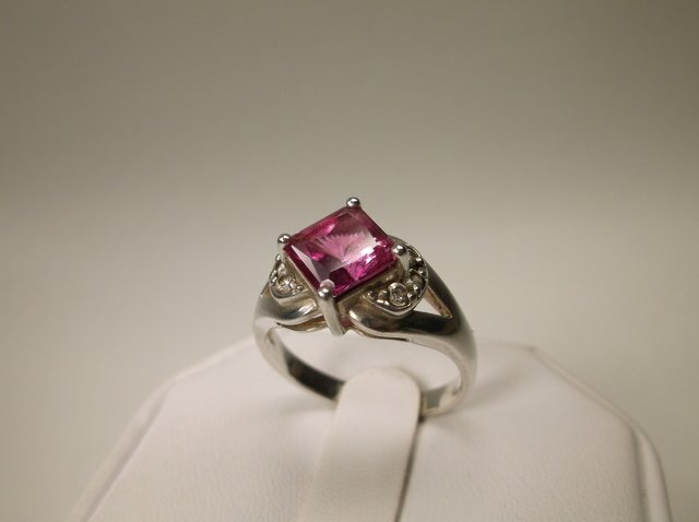 Gorgeous Sterling Silver Cocktail Ring 8.5 (1 of 1)