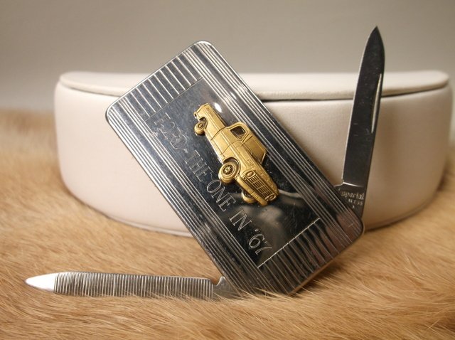 1967 Ford Truck Money Clip Knife: .