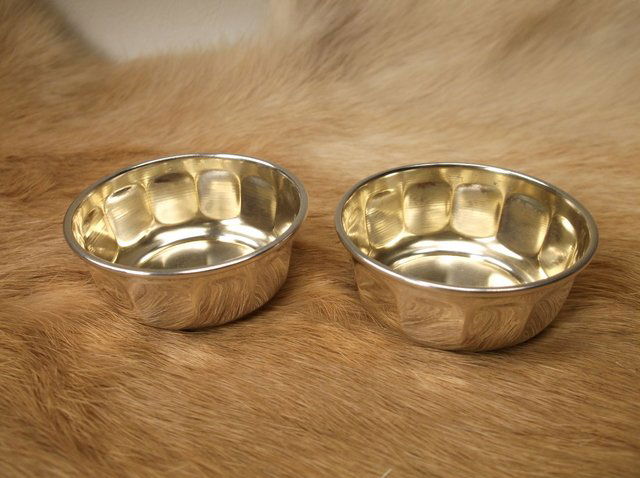 2 Antique Sterling Silver Salt Dishes (1 of 2)