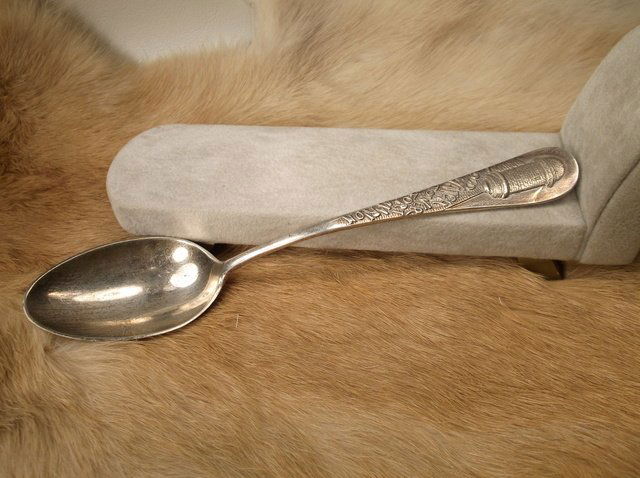 Antique Sterling Silver St Augustine FL Spoon Full Size (1 of 4)