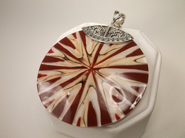 Beautiful Large Sterling Silver Pendant (1 of 1)