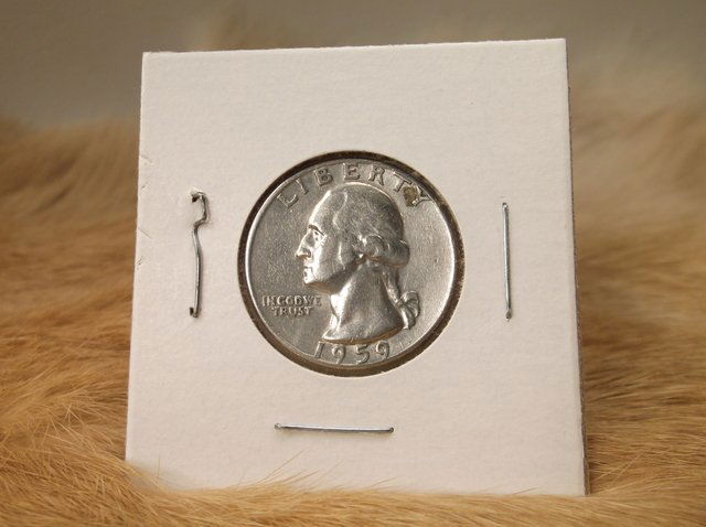 1959 D US Silver Washington Quarter (1 of 1)