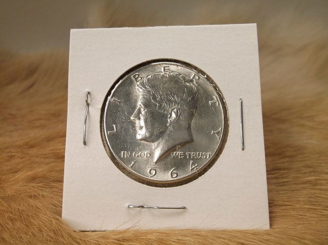 1964 US Silver Kennedy Half Dollar (1 of 1)