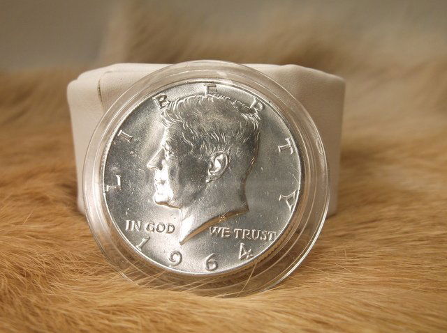 1964 US Silver Kennedy Half Dollar (1 of 1)