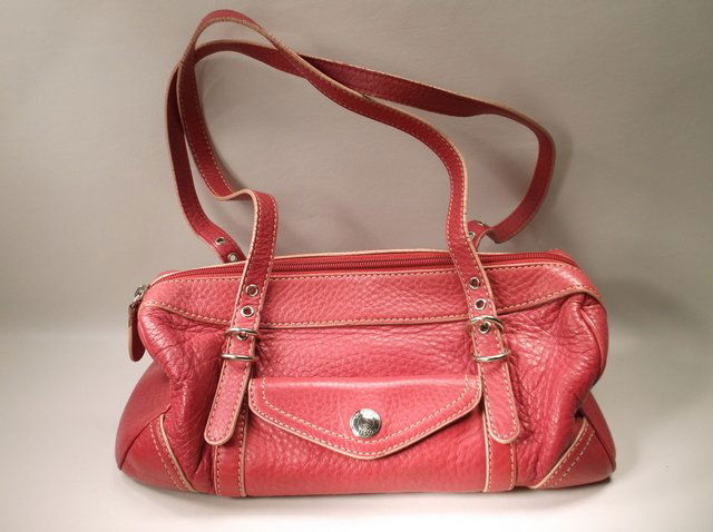 Fossil Leather Handbag Purse Nice (1 of 3)