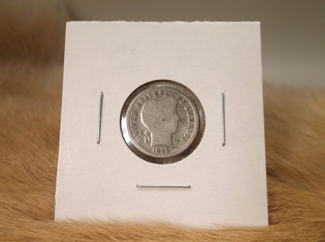 1898 US Silver Barber Dime (1 of 1)