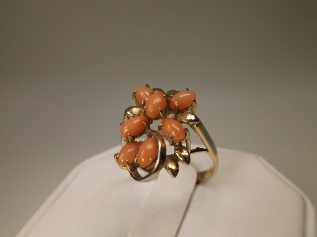 Beaut 12kt GF Pink Coral Ring 8 (1 of 1)