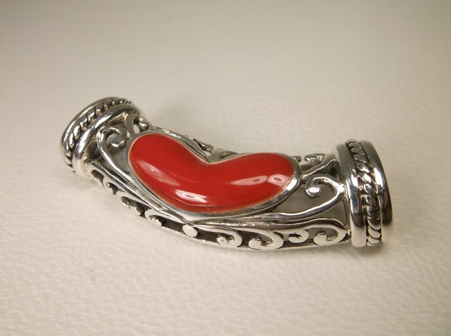 Beautiful Large Sterling Silver Pendant (1 of 1)