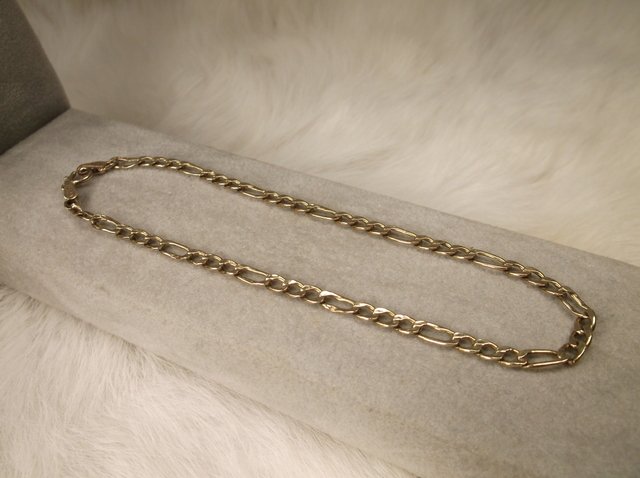 Beautiful 10kt Gold Chain Bracelet 8": .