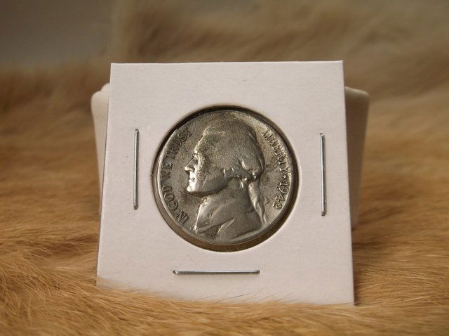 1942 P US Silver Wartime Nickel (1 of 1)