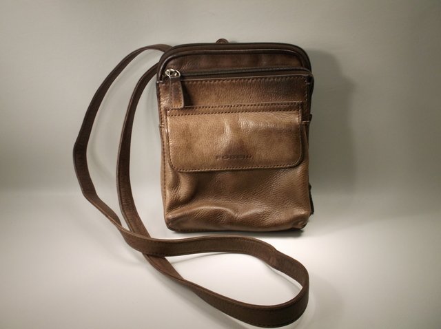 Nice Fossil Leather Handbag Purse (1 of 2)