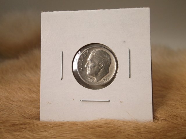 1948 S US Silver Roosevelt Dime (1 of 1)