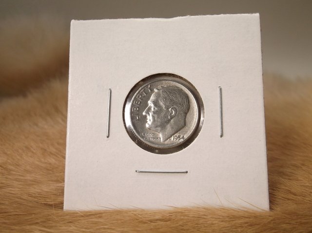 1954 S US Silver Roosevelt Dime (1 of 1)