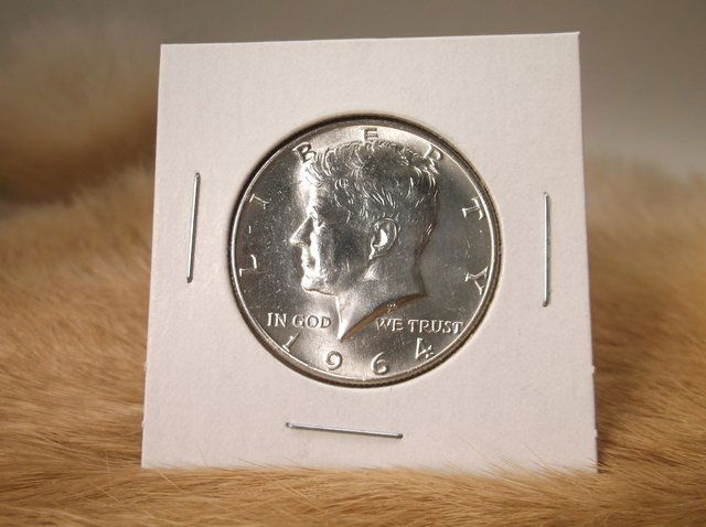 1964 D US Silver Kennedy Half Dollar (1 of 1)