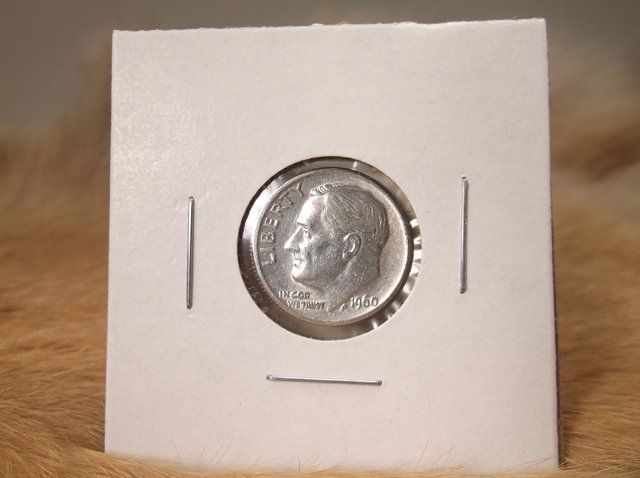 1960 US Silver Roosevelt Dime (1 of 1)