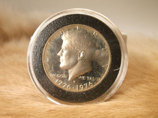 1976 S Silver Clad Proof US Kennedy Half Dollar (1 of 1)
