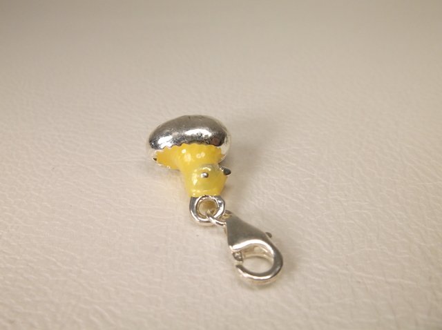 Beautiful Sterling Silver Rubber Duck Charm (1 of 1)