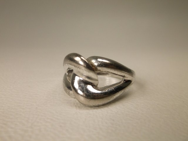 Heavy Sterling Silver Knot Ring 9 (1 of 1)