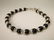 Beautiful Sterling Silver Onyx Bracelet