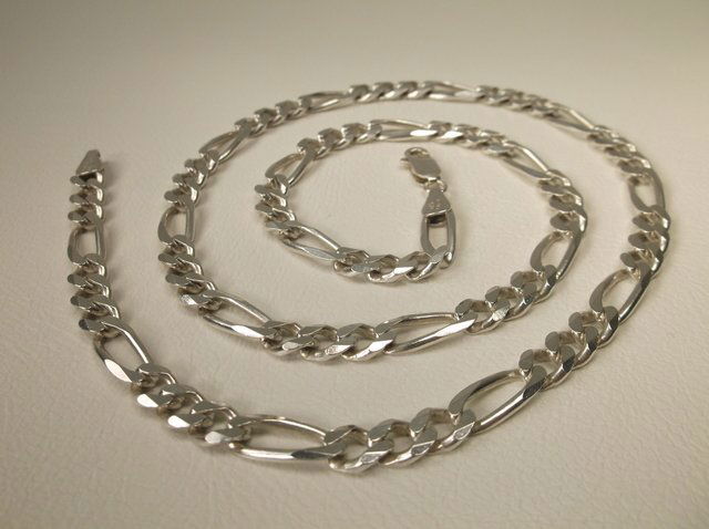 Beautiful Sup Heavy Sterling Chain Necklace 20" (1 of 1)