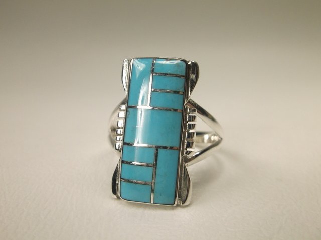 Gorgeous Sterling Silver Turquoise Ring 10 (1 of 2)