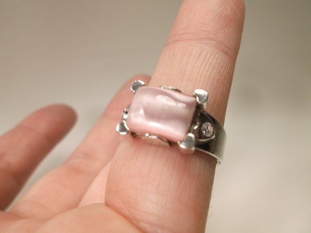 Gorgeous Sterling Silver MOP Ring 7 (1 of 2)