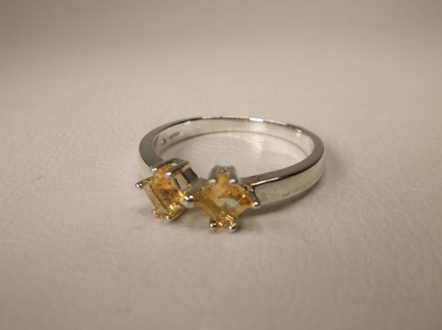 Gorgeous Sterling Silver Citrine Ring 9 (1 of 1)