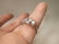 Gorgeous Sterling Silver Engagement Ring 8