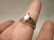 Beautiful Sterling Silver Engagement Ring 9