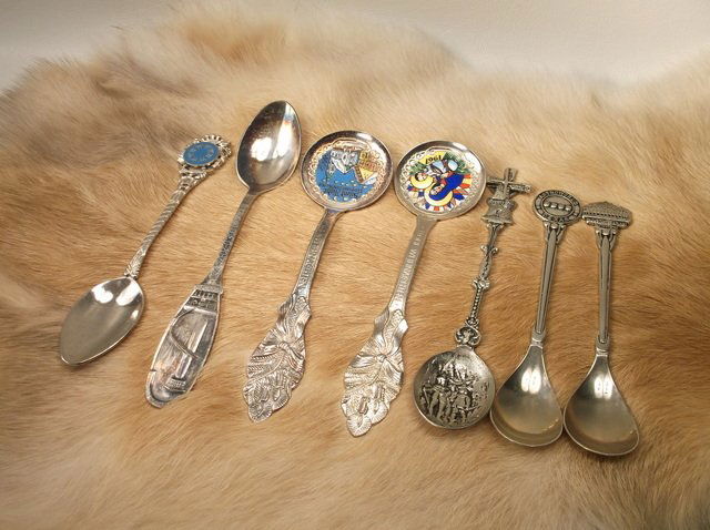 Beautiful Antique Collectors Spoon Lot (1 of 2)
