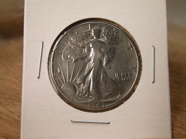 1941 US Silver Walking Liberty Half Dollar (1 of 1)