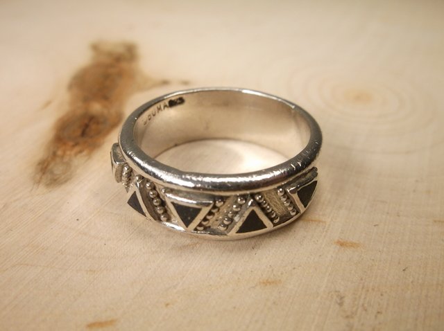 Gorgeous Sterling Silver Lapis Ring 10 (1 of 1)