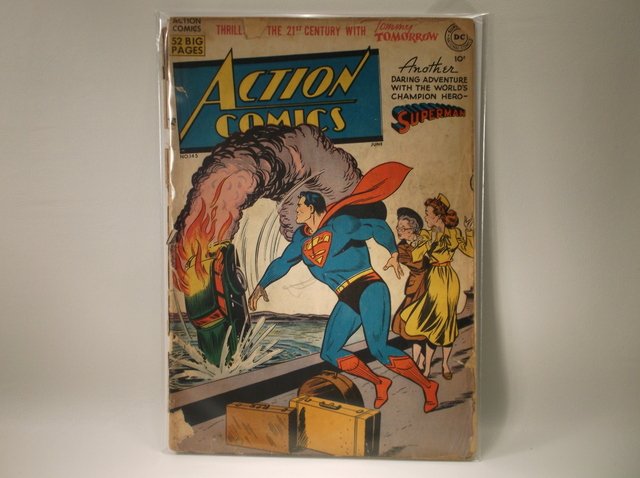 1950 DC Superman Action Comic Book #145 $1100 (1 of 2)