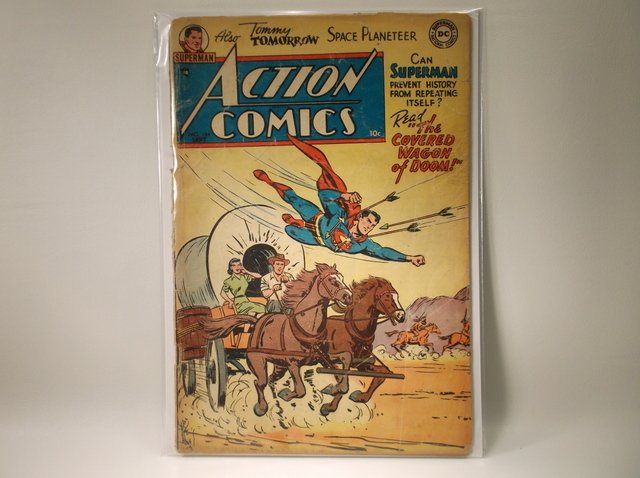 1953 DC Superman Action Comic Book #184 $1025 (1 of 2)