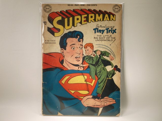 1949 DC Superman Comic Book #58 $1525 Intro Trix (1 of 2)