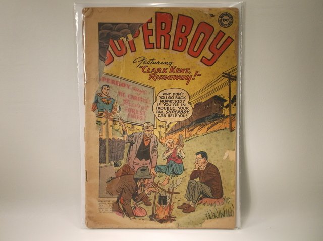 1953 DC Superboy Comic Book #27 $800 Low Distribution (1 of 2)