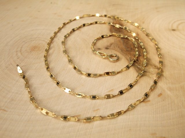 Gorgeous 10kt Gold Chain Necklace 18" (1 of 1)