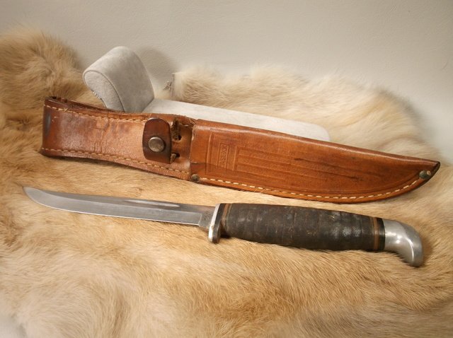 Nice Vintage Case XX 316-5 SSP Knife With Sheath (1 of 3)