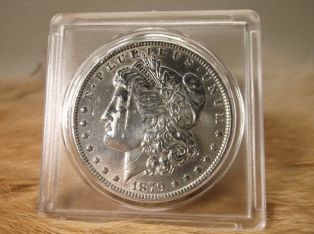 1879 US Silver Morgan Dollar (1 of 2)