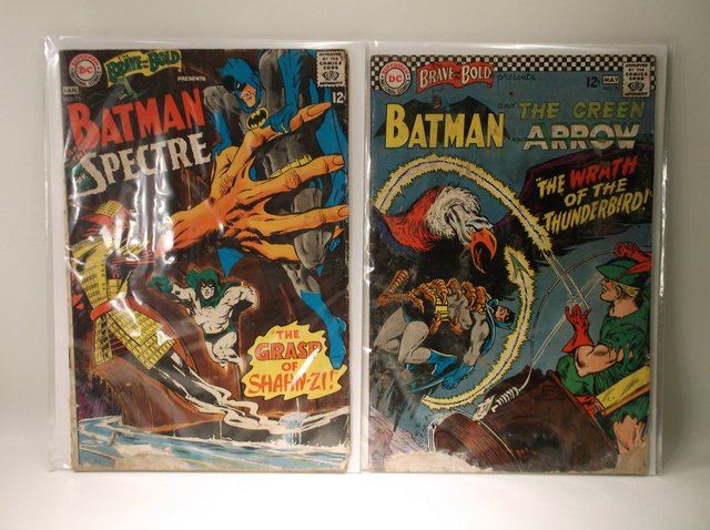 2 1967 DC Brave & Bold Batman Comic Books $200 (1 of 1)