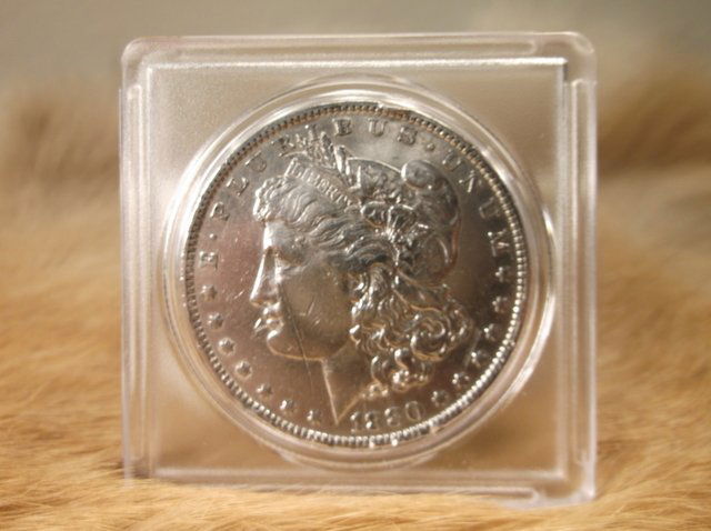 1880 O US Silver Morgan Dollar (1 of 2)