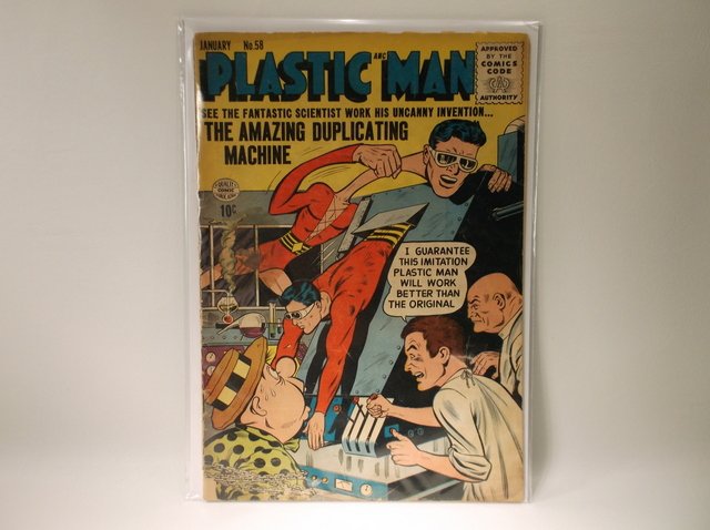 1956 Plastic Man Comic Book #58 $345 Golden Age (1 of 1)