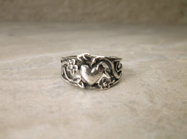 Beautiful James Avery Sterling Silver Ring 5: candle abra hallmark