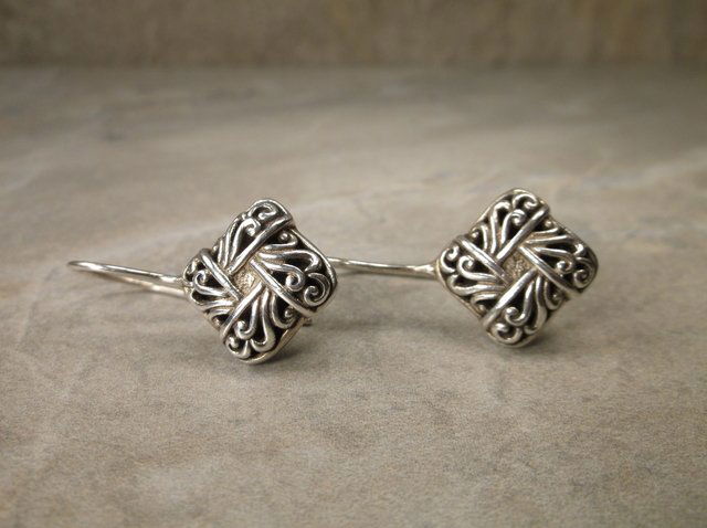 Gorgeous Sterling Silver Earrings (1 of 1)
