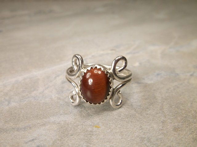 Gorgeous Sterling Silver Gemstone Ring 7 (1 of 1)