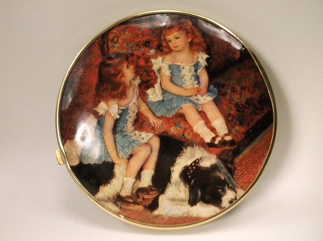 Stunning Large Antique W Germany Mirrored Compact (1 of 4)