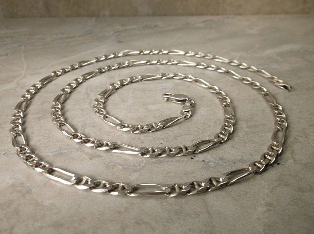 Gorg Super Heavy Sterling Silver Chain Necklace 31" (1 of 1)